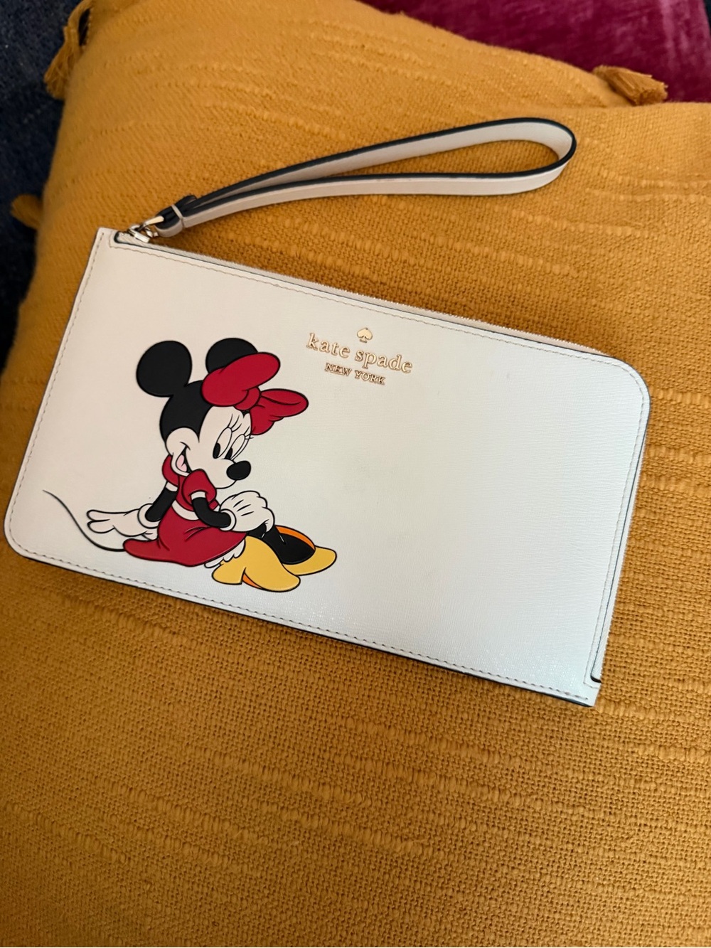 Disney X Kate Spade New York Minnie Mouse Wristlet